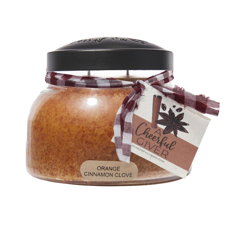 A Cheerful Candle LLC Keepers Of The Light Orange Cinnamon Clove